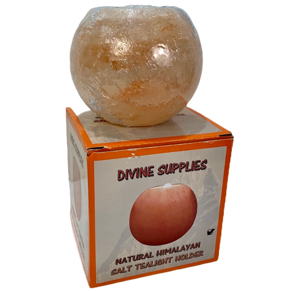 NEW Natural Himalayan Salt Tealight Holder